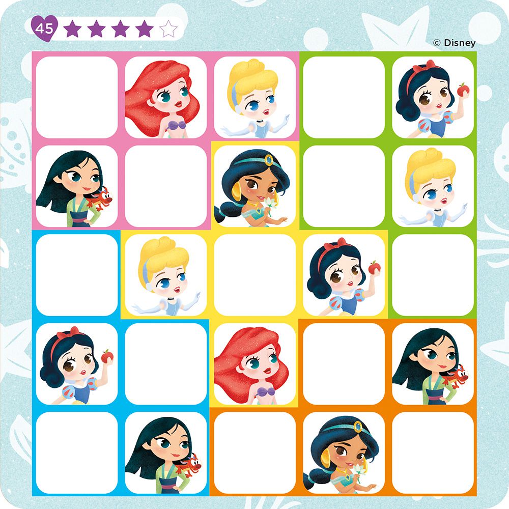 公主圖形數獨-邏輯推理大連線