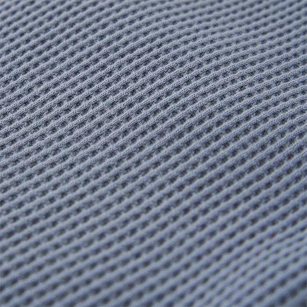 日本 b-ROOM - 華夫格柔軟舒適大口袋短褲-灰藍