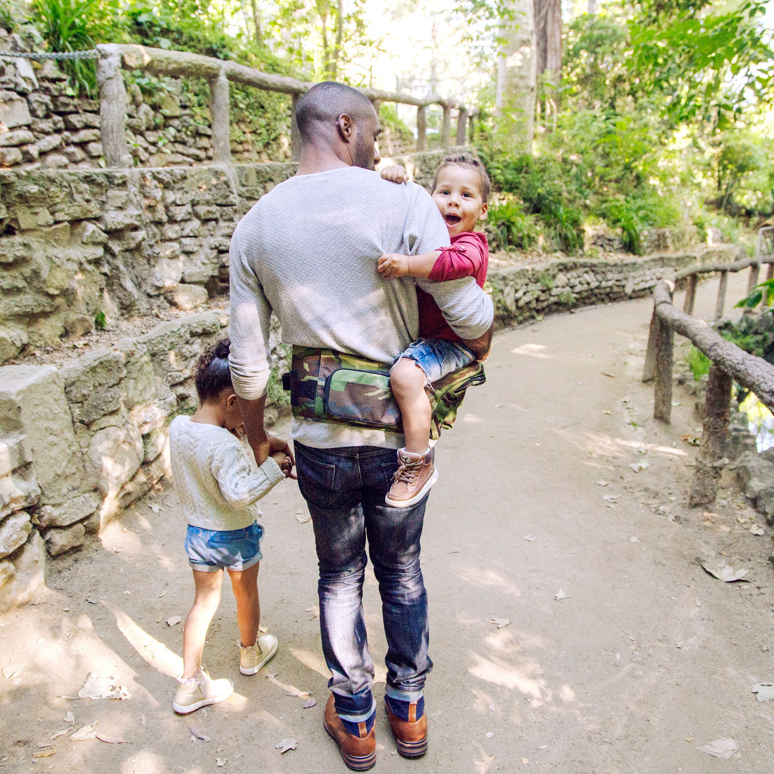 美國Tushbaby - 精品腰凳包-迷彩森林 (19*10*9.5cm(+/-5%))