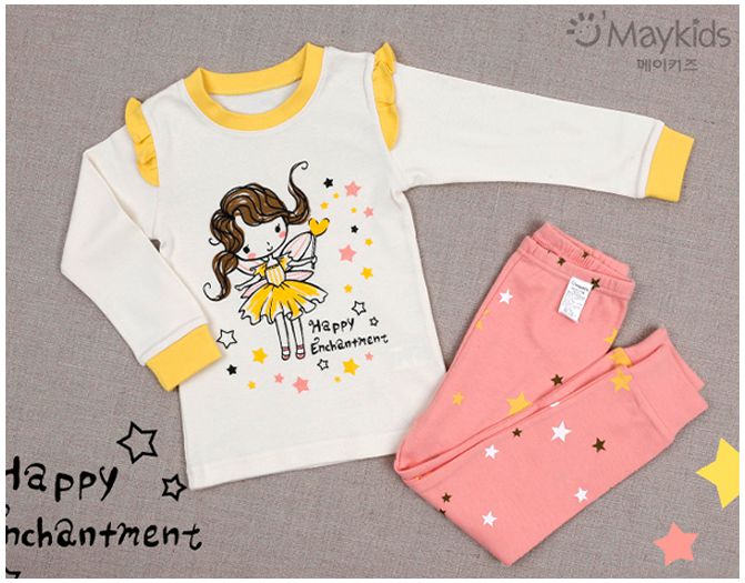 [現貨] ✦ 零碼出清價 ✭ 韓國 Maykids 有機棉長袖家居服/防踢被 ✭