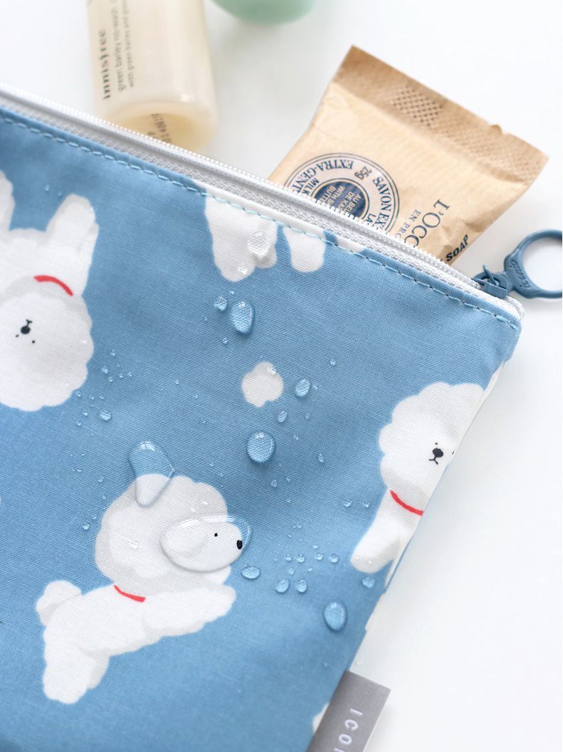 韓國 ICONIC - 防潑水收納袋(M)-童話獨角獸 (20X15cm)