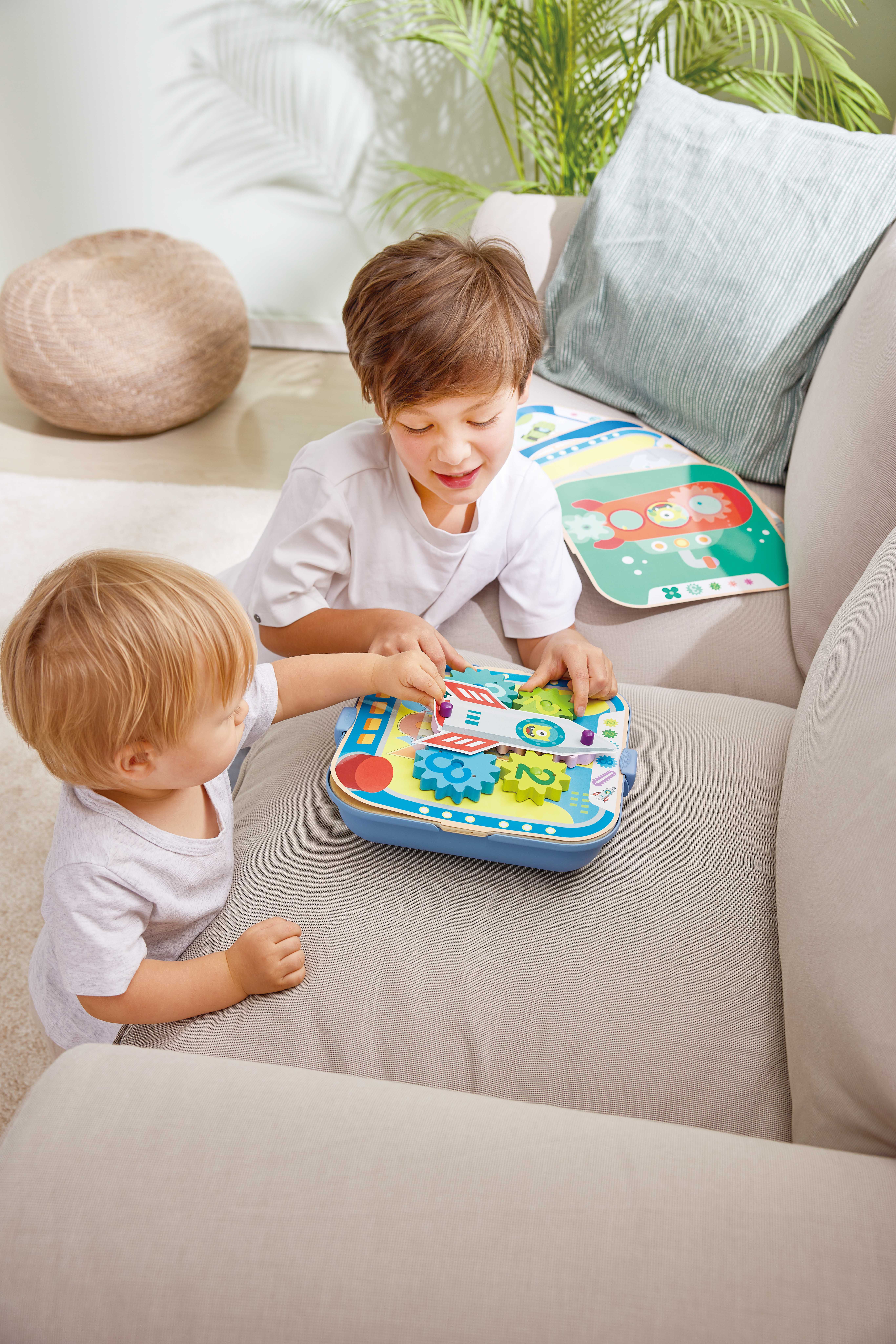 德國 Hape - 齒輪玩具組