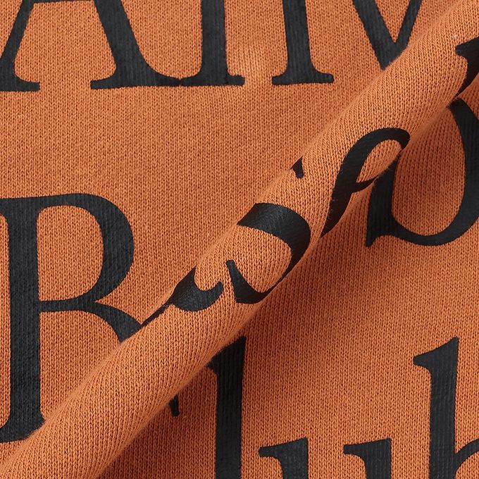 日本 b-ROOM - 100%棉 運動風印花縮口大學長袖上衣-足球-淺藍