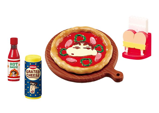 RE-MENT - 蠟筆小新系列 小新咖啡店 整組8種