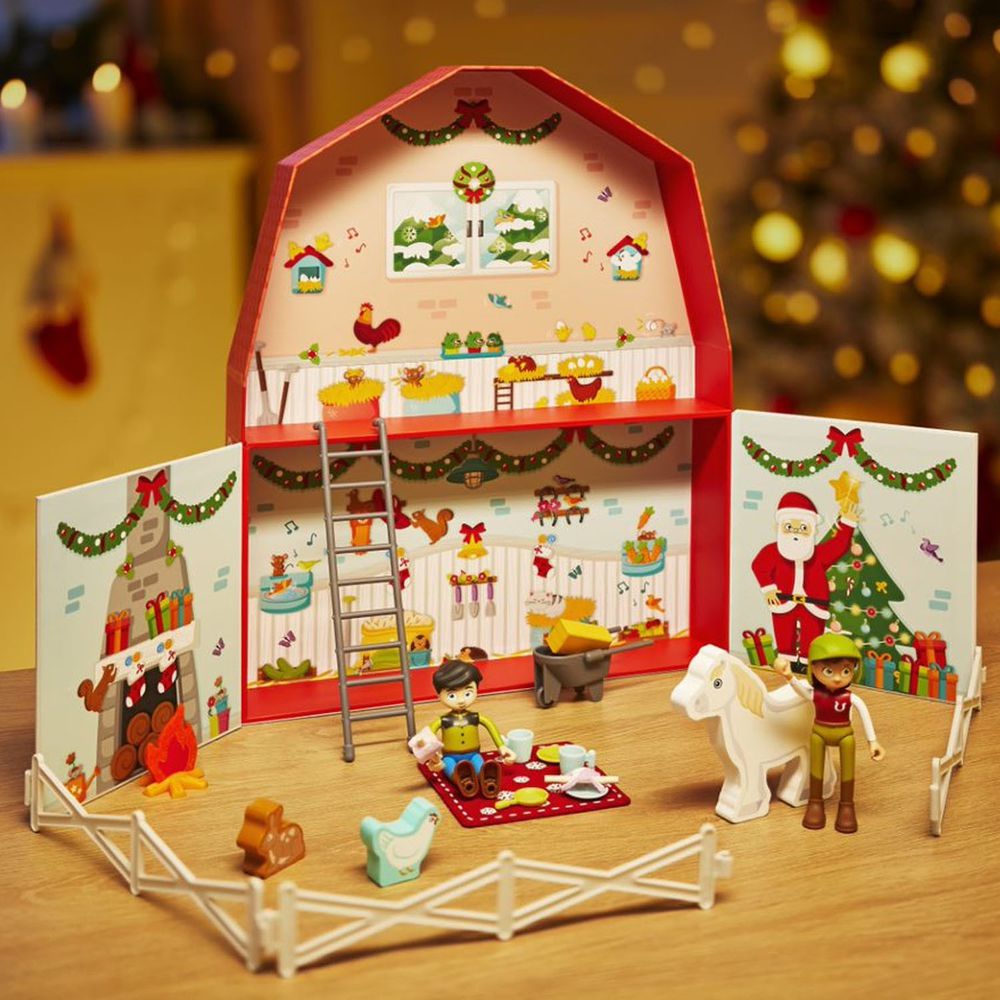 德國 Hape - Christmas Ranch 聖誕倒數月曆-牧場-團購專案