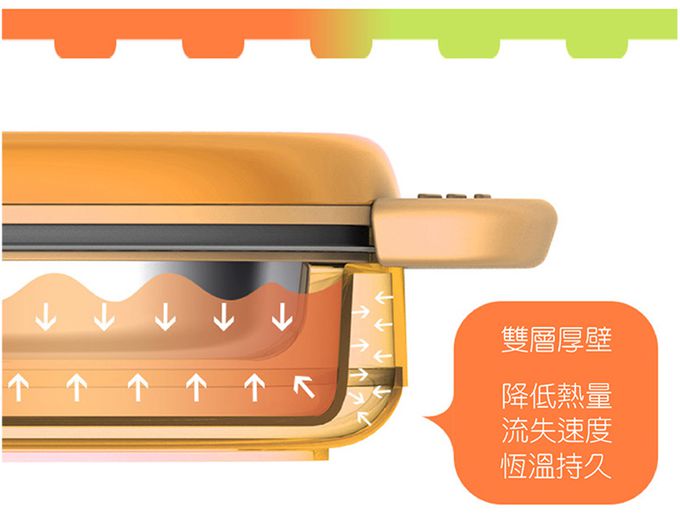 英國 BERZ - 注水保溫餐盤-藍色