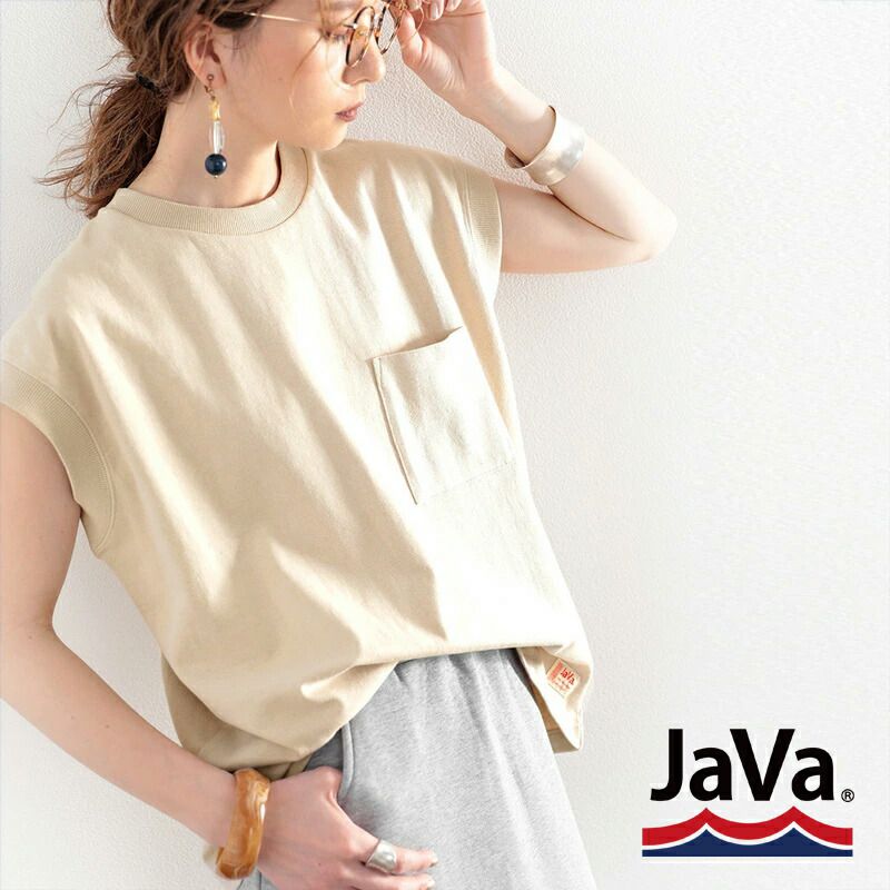 日本 Classical Elf - 100%美國棉厚磅圓領無袖上衣-白