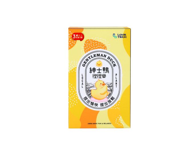 KG - 紳士鴨捏捏樂-1入(顏色隨機)