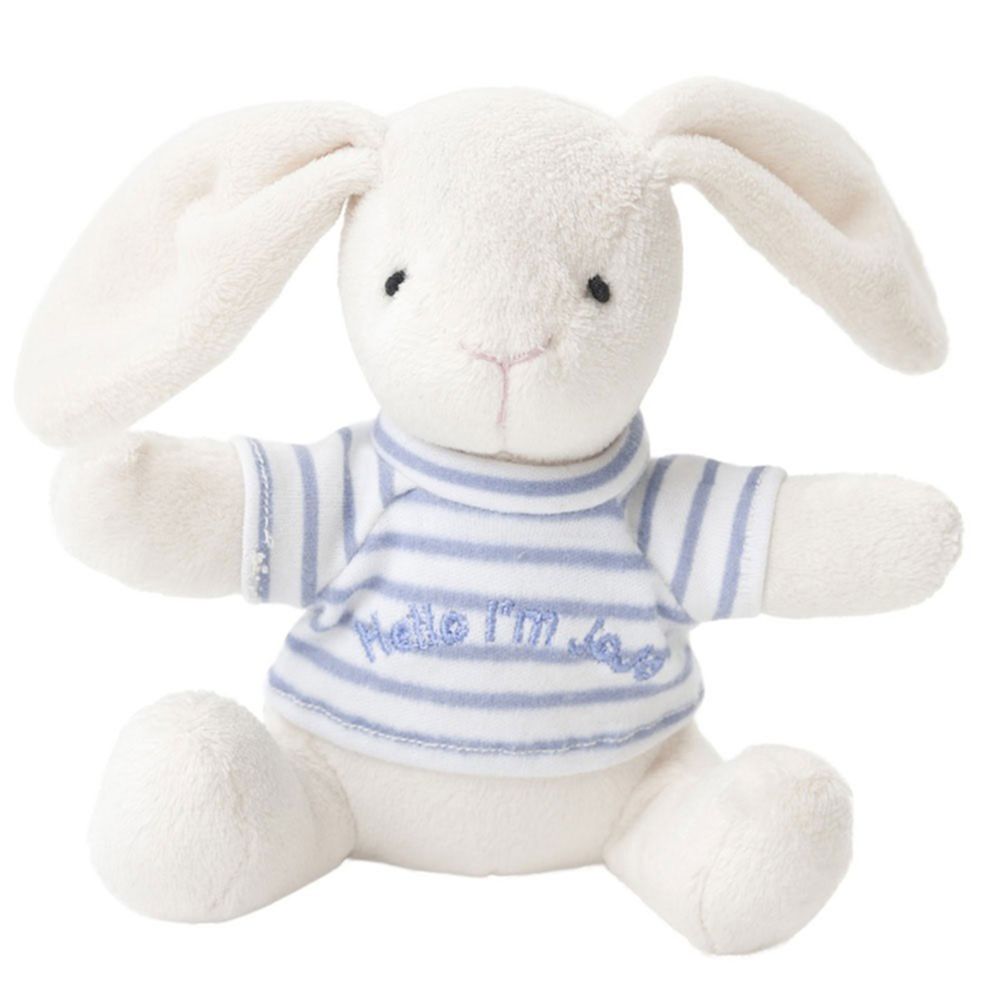 英國 JoJo Maman BeBe - 藍色兔寶寶玩偶