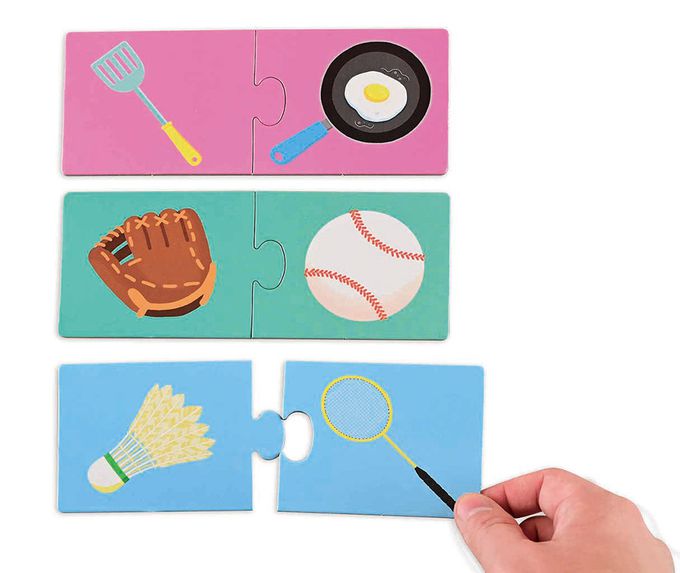 關係配對(支援多重點讀筆)-FOOD超人腦力開發圖卡教具*新版