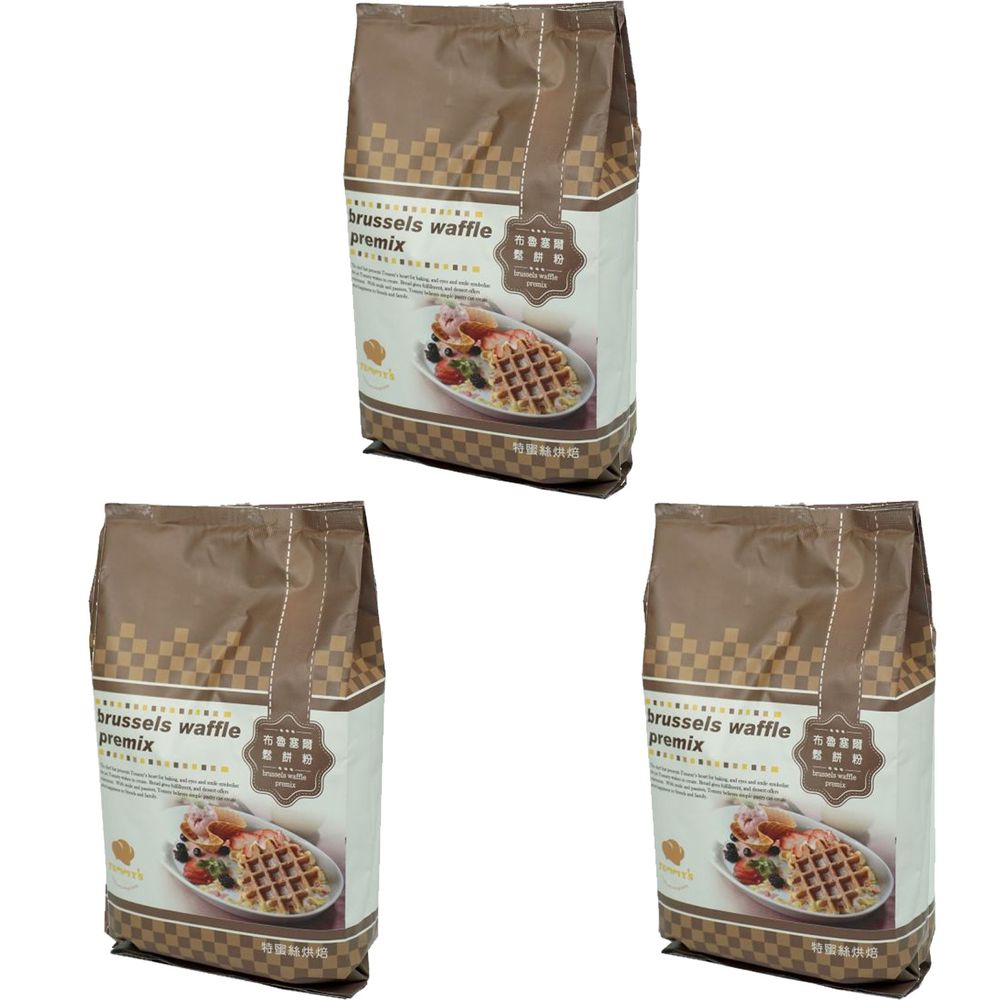 特蜜絲烘焙 Tommy's baking - 布魯塞爾鬆餅粉-獨家團購買二送一-600g/包*3
