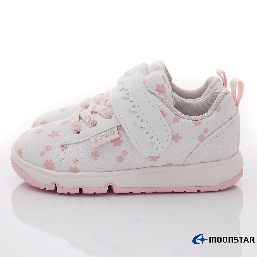 Moonstar日本月星 - 月星機能甜心運動鞋款(中小童段)-運動鞋-白