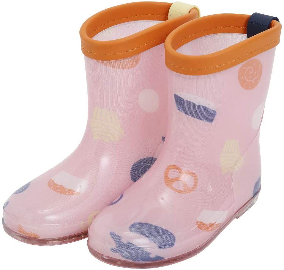 日本 kukka hippo - 兒童雨鞋-點心時間