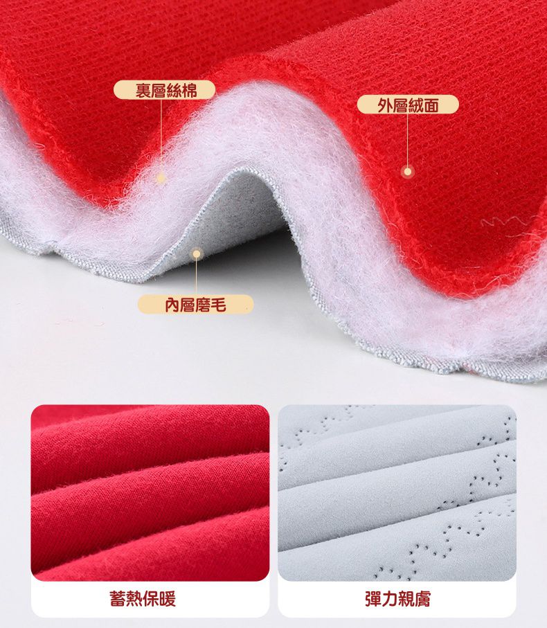 漢服風喜氣拜年立領盤釦外套-福氣祥雲-紅色