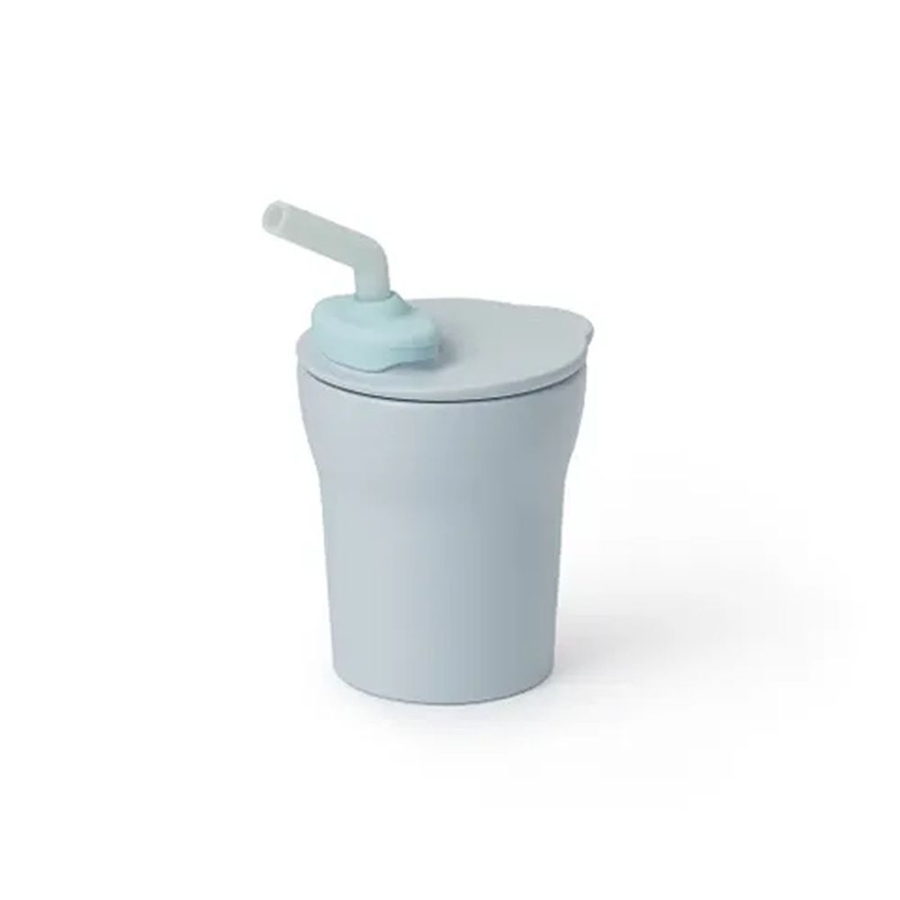 美國 Miniware - 天然聚乳酸愛喝水水杯組 - 寧靜海藍