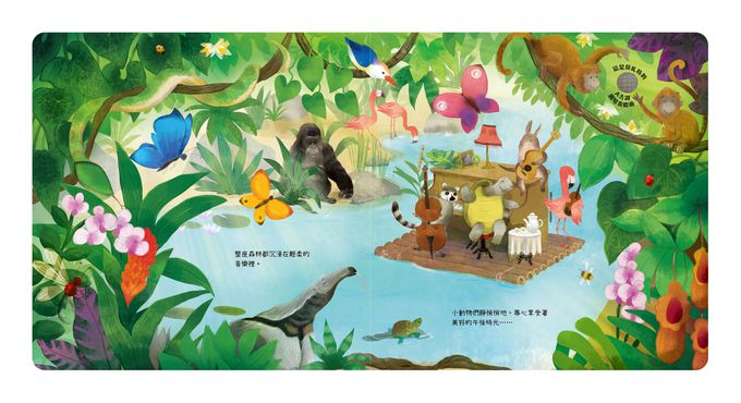 森林裡的音樂大師－午後時光演奏會