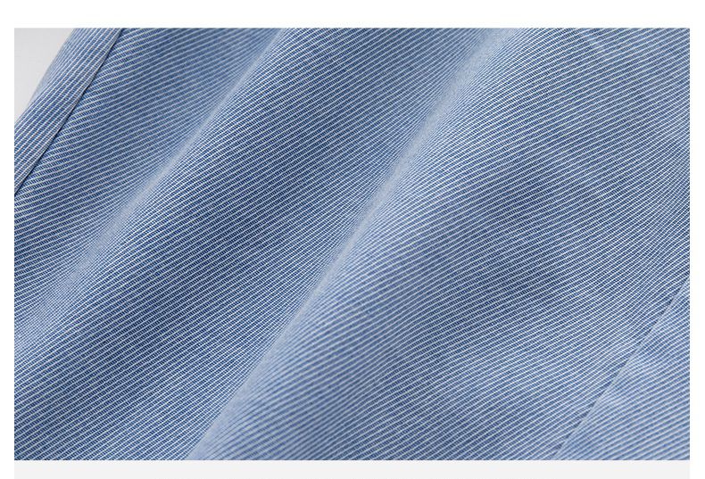 百搭牛仔束口長褲/防蚊褲-恐龍開車-牛仔藍