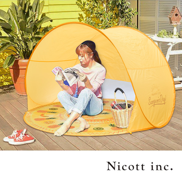 日本 Nicott 質感網美帳篷X可愛造型模具