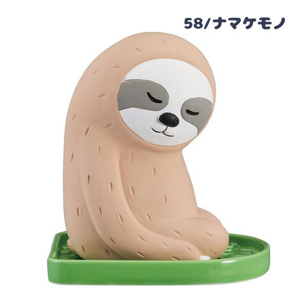 日本 DECOLE - 療癒環保除濕除臭擺飾(可重複使用)-打瞌睡 樹懶