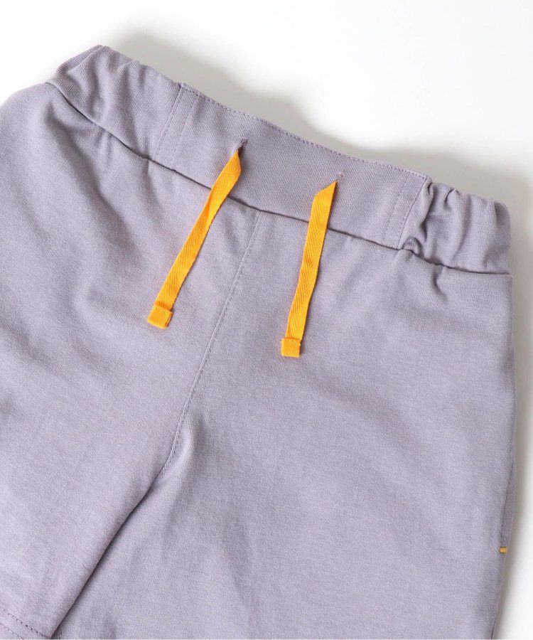 日本 BREEZE - 奶昔造型口袋膝上短褲-草莓-粉紅