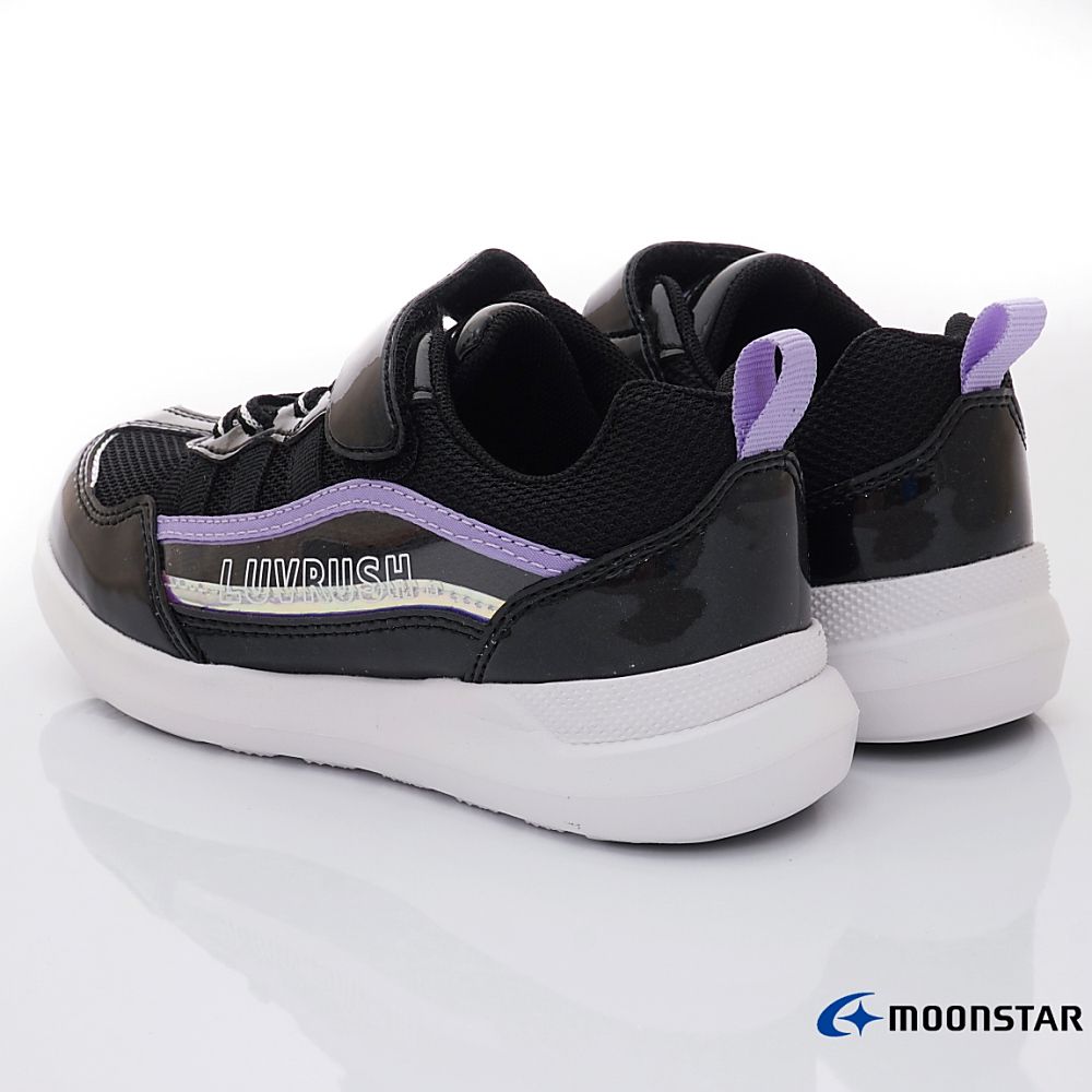 Moonstar日本月星 - 月星機能防水運動鞋(中大童段)-運動鞋-黑