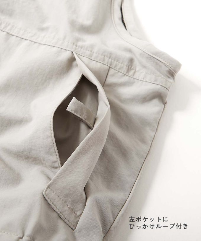 日本 devirock - 防潑水 輕量時尚好收納尼龍背心-天藍