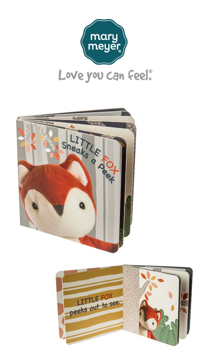 美國 MaryMeyer 蜜兒 - 淘氣狐狸經典禮盒 （安撫玩偶＋繪本）