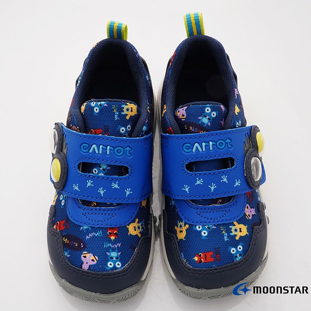 Moonstar日本月星 - 速乾公園機能運動鞋(中小童款)-藍