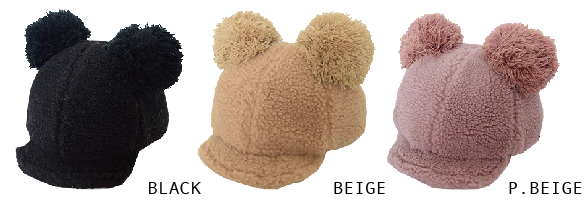 日本專櫃質感造型毛帽～日系萌娃必備！ ✿