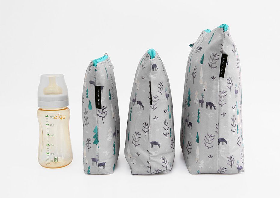 韓國 Coney Island - 防水多功能收納袋-寧靜森林