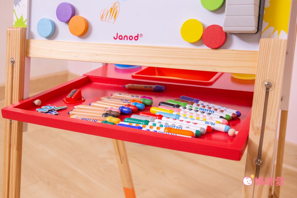 新畫架上市！法國設計【Janod】ABC雙面畫架