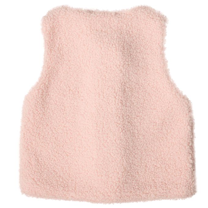 akachan honpo - 背心-刷毛 蝴蝶結-粉紅色