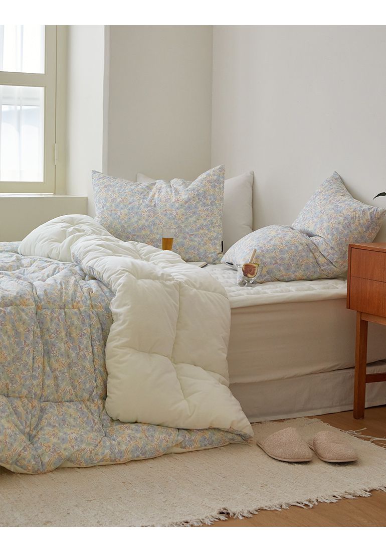 韓國 Maatila - 可水洗M2全方位抗菌防蟎棉被(冬被)-復古花紋