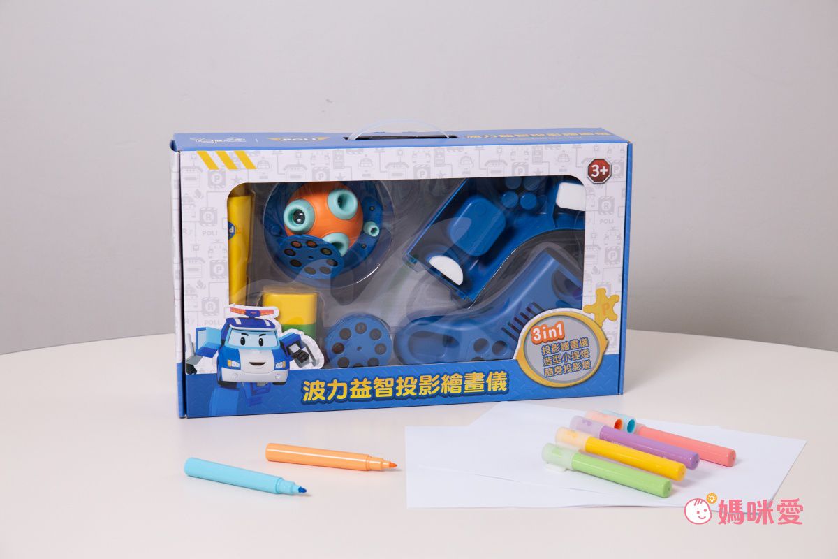 POLI 波力救援小英雄 - 波力益智投影繪畫儀