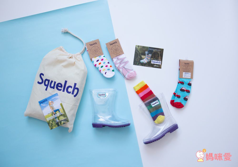 英國Squelch透明百變雨鞋 ♥ 孩子的專屬雨鞋