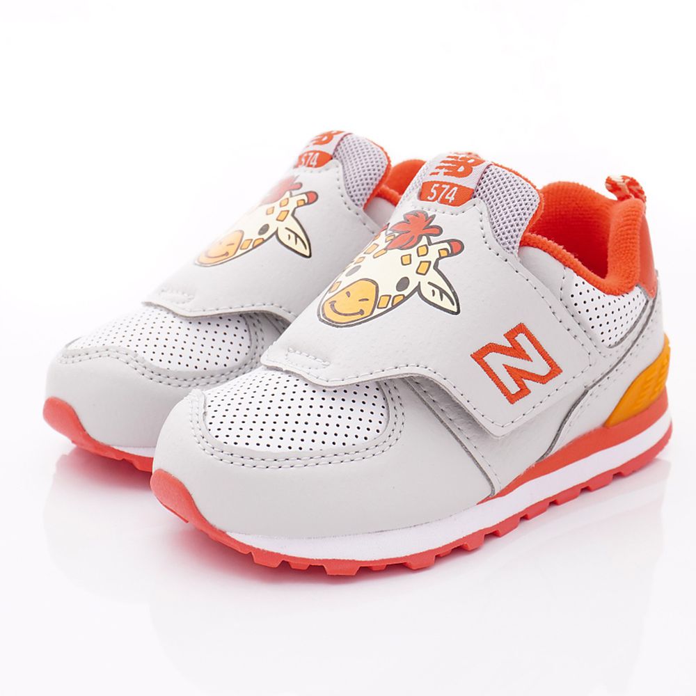 New Balance - NB紐巴倫童鞋-574系列機能學步鞋(寶寶段)-白-長頸鹿