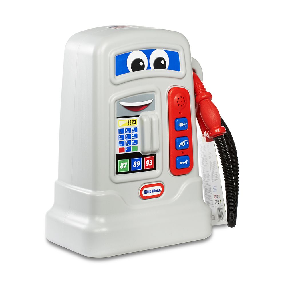 美國 Little Tikes - 童趣加油站-灰-油槍、油管顏色隨機