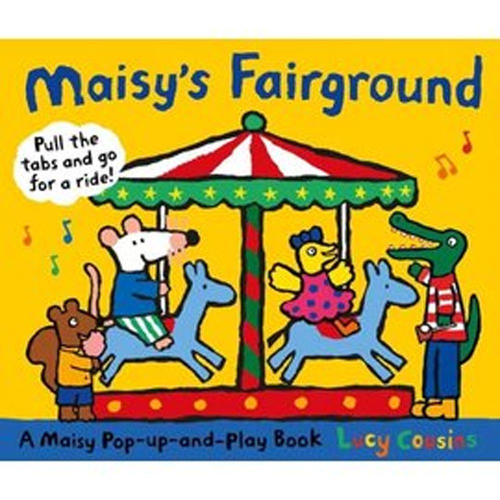 Maisy's Fairground: A Maisy Pop-up-and-Play Book小鼠波波到遊樂園（精裝遊戲書）