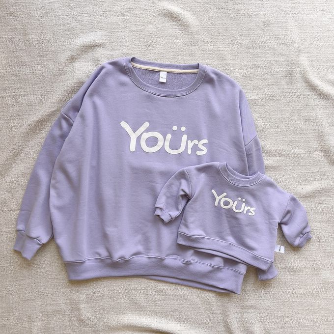 YOUrs - 親子品牌大學T-小童上衣