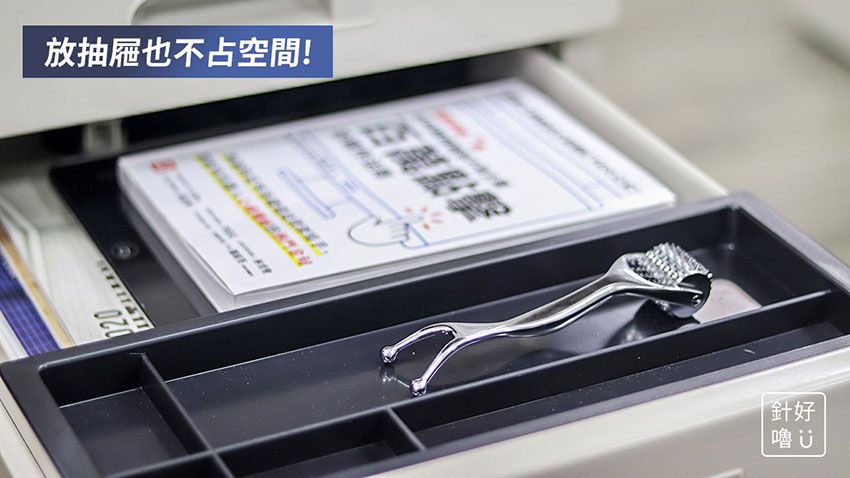 3ZeBra - 【針好嚕】頭皮按摩滾輪-銀色