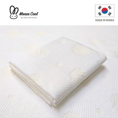 韓國 monee - monee cool 純淨涼感墊-寶寶款-米白色 (65x120cm)-0.47kg