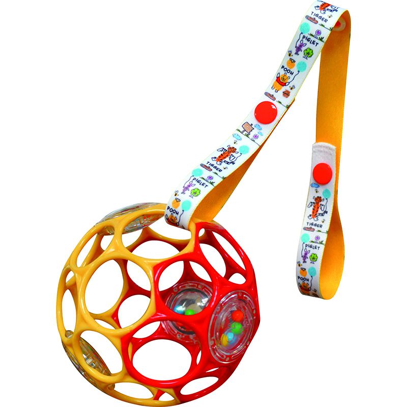 akachan honpo - 玩具防掉繩雙環型-迪士尼-黃色