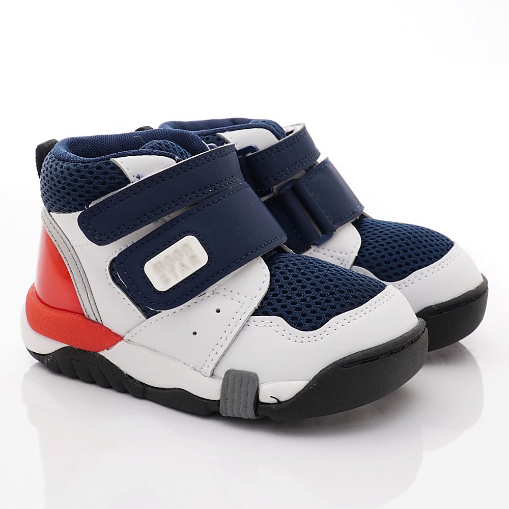 Moonstar日本月星 - 物理師推薦護踝專業矯正機能款-多附一雙鞋墊(中小童)-運動鞋-深藍