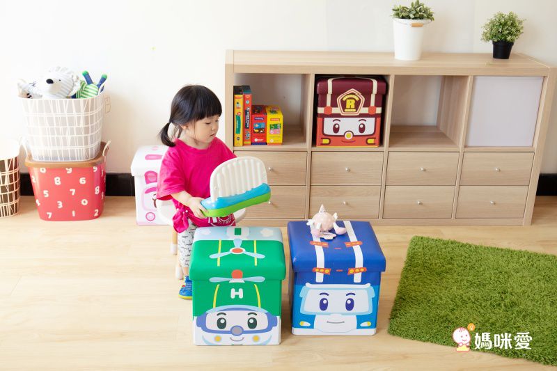 一物多用！【YoDa 椅子收納箱】玩具收納/雜物收納