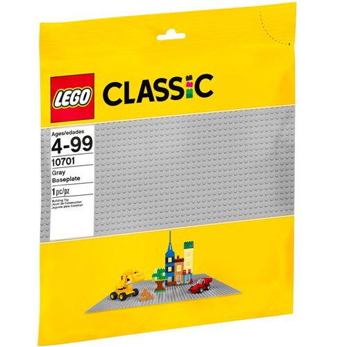 樂高 LEGO - 樂高 Classic 經典基本顆粒系列 - 灰色大底板 10701-1pcs