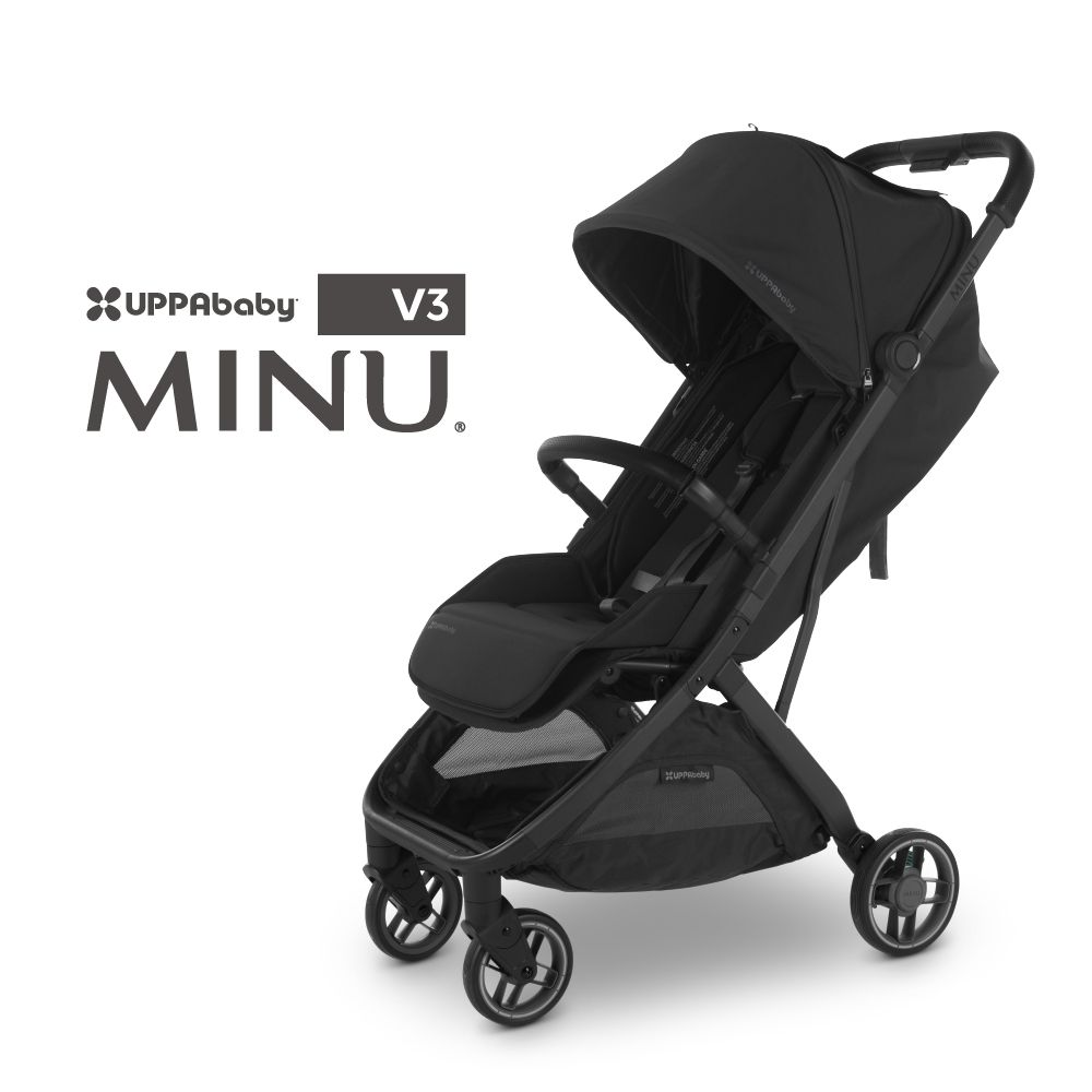 【UPPAbaby】MINU V3魅力都會時尚推車+防撞桿(前扶手-不挑色)