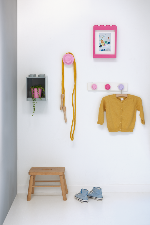 丹麥 Room Copenhagen - 樂高造型相框-純潔白 (26.8 x 19.1 x 4.7 cm)