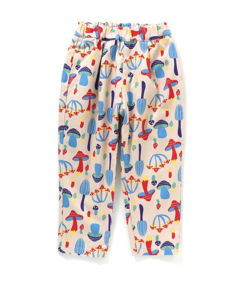 日本 BREEZE - 舒適百搭休閒長褲-暖橘