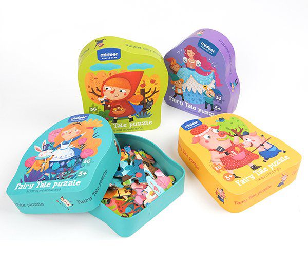MiDeer - 童話故事拼圖-白雪公主-36片