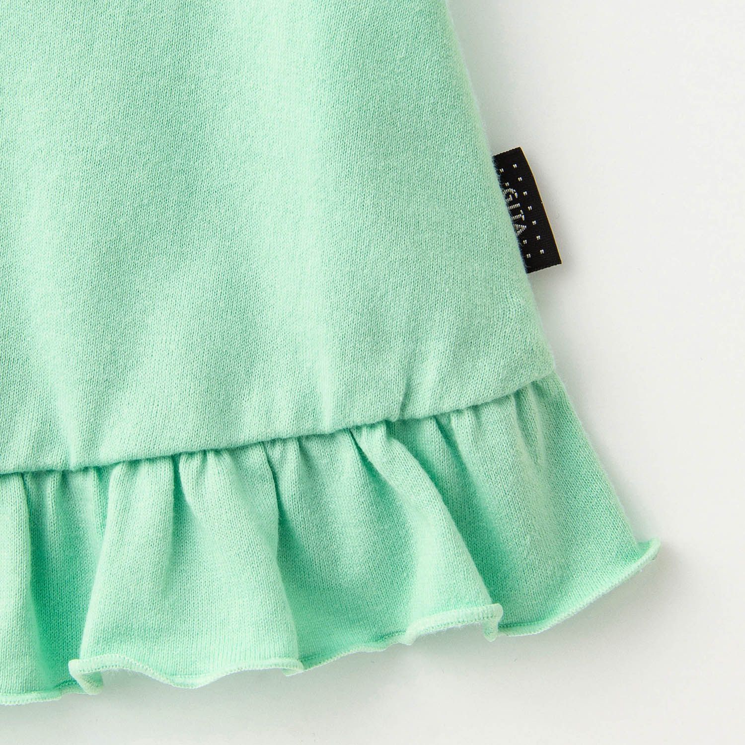 日本千趣會 - GITA 純棉長T-小貓耳朵-薄荷綠